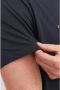 JACK & JONES PLUS SIZE oversized T-shirt JJESTAR Plus Size met logo donkerblauw - Thumbnail 4