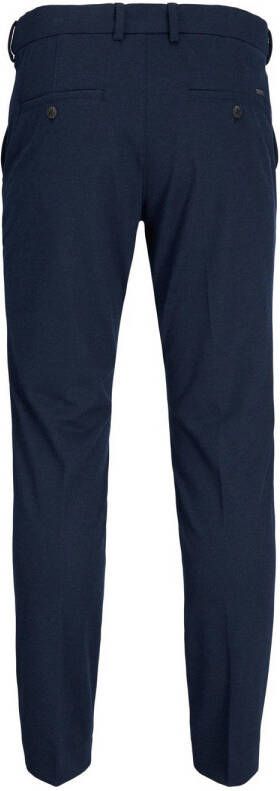 JACK & JONES PLUS SIZE slim fit chino JPSTMARCO Plus Size donkerblauw