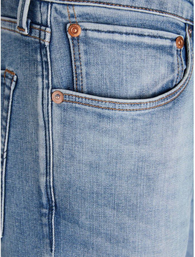 JACK & JONES PLUS SIZE slim fit jeans JJIGLENN JJICON Plus Size 957 blue denim