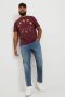 JACK & JONES PLUS SIZE slim fit jeans JJIGLENN Plus Size mid blue denim - Thumbnail 3