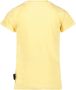 Jake Fischer T-shirt met printopdruk geel Meisjes Stretchkatoen Ronde hals 116 - Thumbnail 2