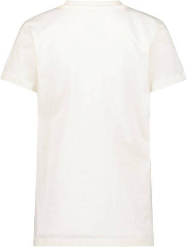 Jake Fischer T-shirt met printopdruk wit