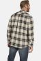 Jan Vanderstorm +FIT Collectie geruit oversized overhemd BROAK Plus Size grijs - Thumbnail 2