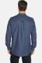 Jan Vanderstorm +FIT Collectie loose fit overhemd BERDE Plus Size blauw - Thumbnail 2