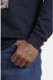 Jan Vanderstorm hoodie ARIBALD Plus Size met printopdruk donkerblauw - Thumbnail 3