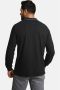 Jan Vanderstorm regular fit polo ELLIS Plus Size zwart - Thumbnail 2