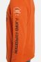 Jan Vanderstorm oversized longsleeve ELION Plus Size met printopdruk oranje - Thumbnail 2