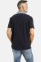 Jan Vanderstorm loose fit polo Plus Size DANHY donkerblauw - Thumbnail 2