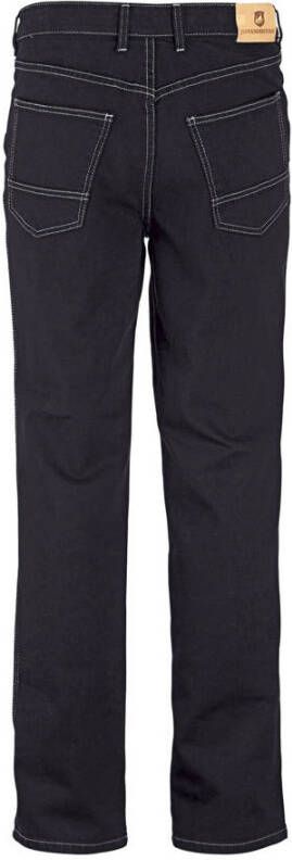 Jan Vanderstorm regular fit broek Plus Size GUNNAR zwart