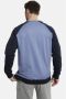 Jan Vanderstorm sweater OWEN Plus Size met printopdruk blauw - Thumbnail 2