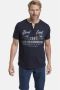 Jan Vanderstorm T-shirt NIELS Plus Size met printopdruk donkerblauw - Thumbnail 2