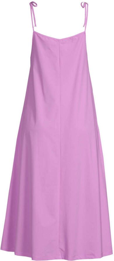 Jane Lushka A-lijn jurk Ellen van travelstof lila