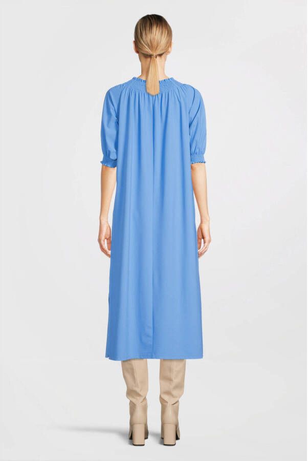 Jane Lushka jurk Lorna van travelstof blauw