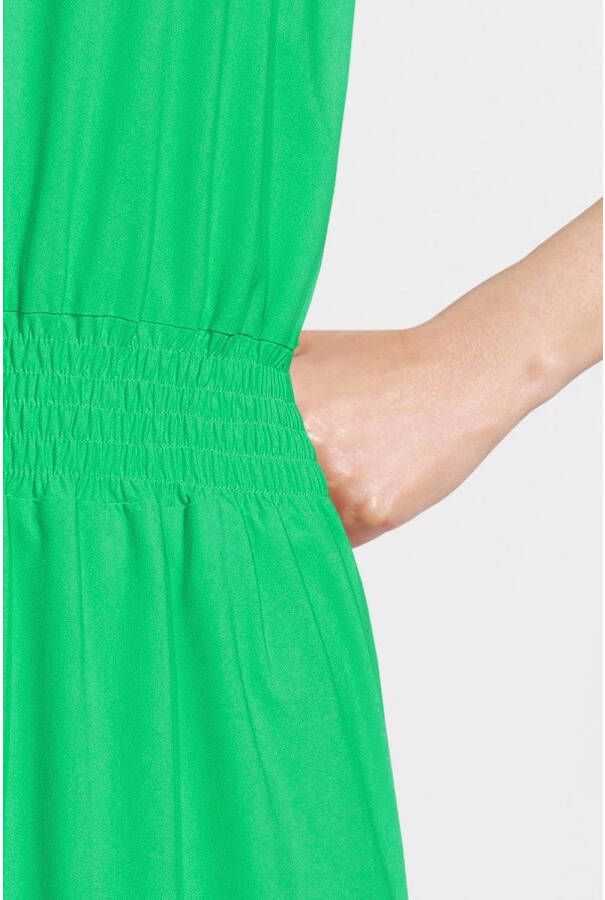 Jane Lushka jurk Maud van travelstof groen