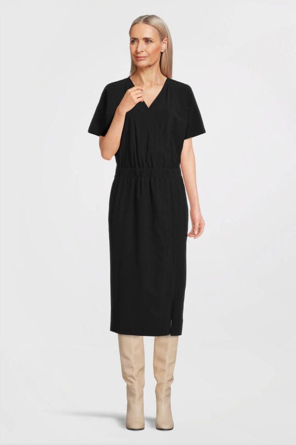 Jane Lushka jurk Sigrid van travelstof zwart