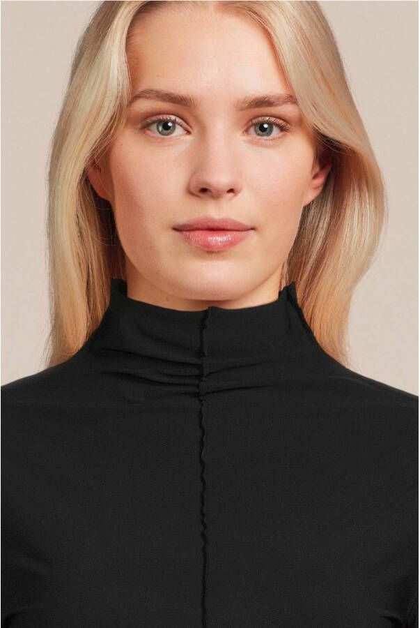 Jane Lushka top Zara van travelstof zwart - Foto 3