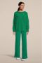 Jane Lushka wide leg pantalon Linda van gerecycled polyester groen - Thumbnail 4