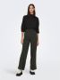 JDY high waist wide leg broek GEGGO donkergrijs - Thumbnail 3