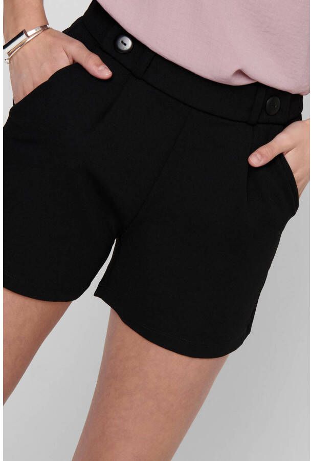 JDY regular fit short GEGGO zwart