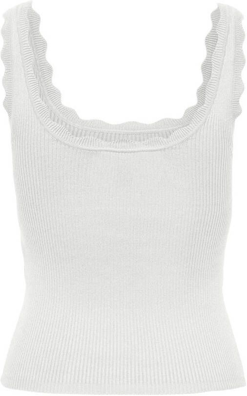JDY Gebreide top NANNA S L SCALLOP EDGE TOP KNT NOOS - Foto 2
