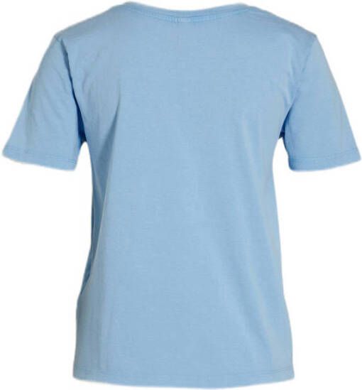 JDY T-shirt FAROCK lichtblauw