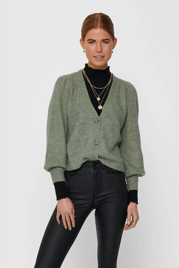 JDY vest DREA groen