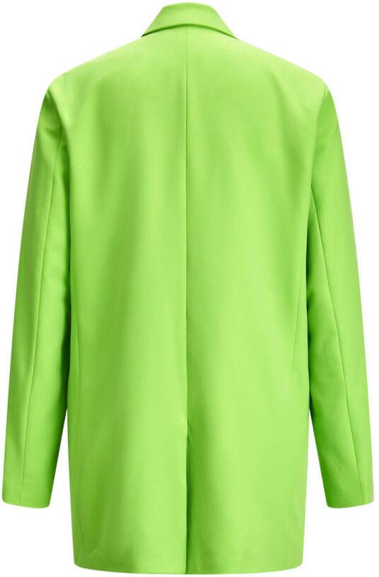 JJXX blazer JXMARY van gerecycled polyester felgroen