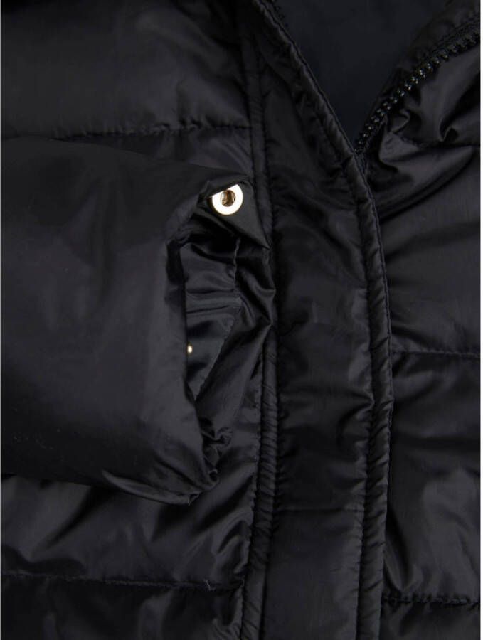 JJXX gewatteerde winterjas van gerecycled polyester zwart