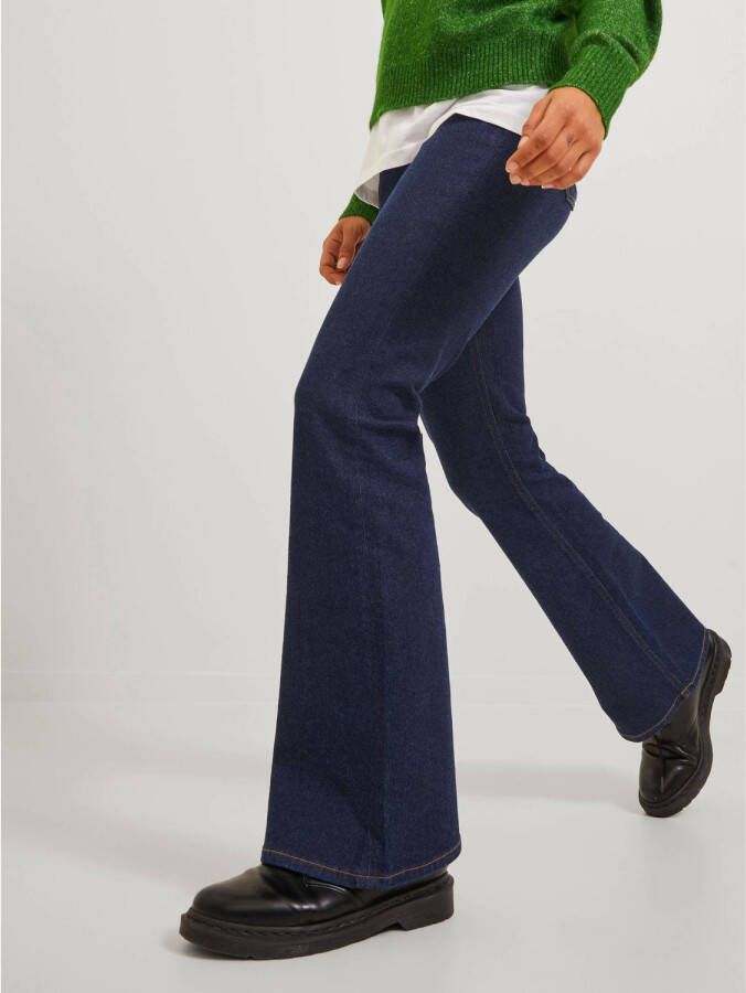 JJXX high waist bootcut jeans JXTURIN dark blue denim