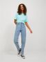 JJXX high waist mom jeans JXLISBON light blue denim - Thumbnail 2