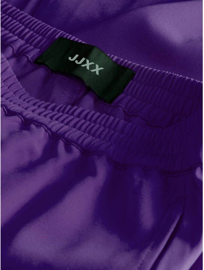 JJXX high waist regular fit broek JXPOPPY paars