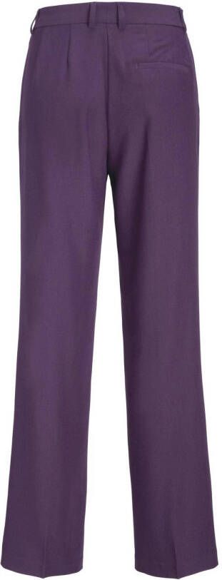 JJXX high waist regular fit pantalon JXMARY van gerecycled polyester felgroen