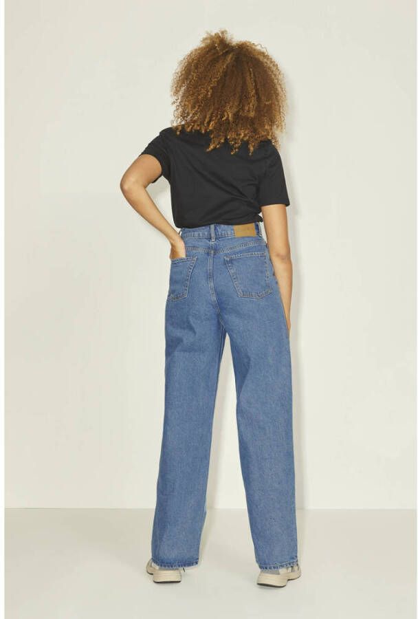 JJXX high waist wide leg jeans JXTOKYO medium blue denim