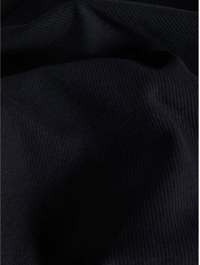 JJXX ribgebreide top JXFOREST zwart