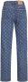 JJXX straight fit jeans JXSEOUL met all over print medium blue denim - Thumbnail 2