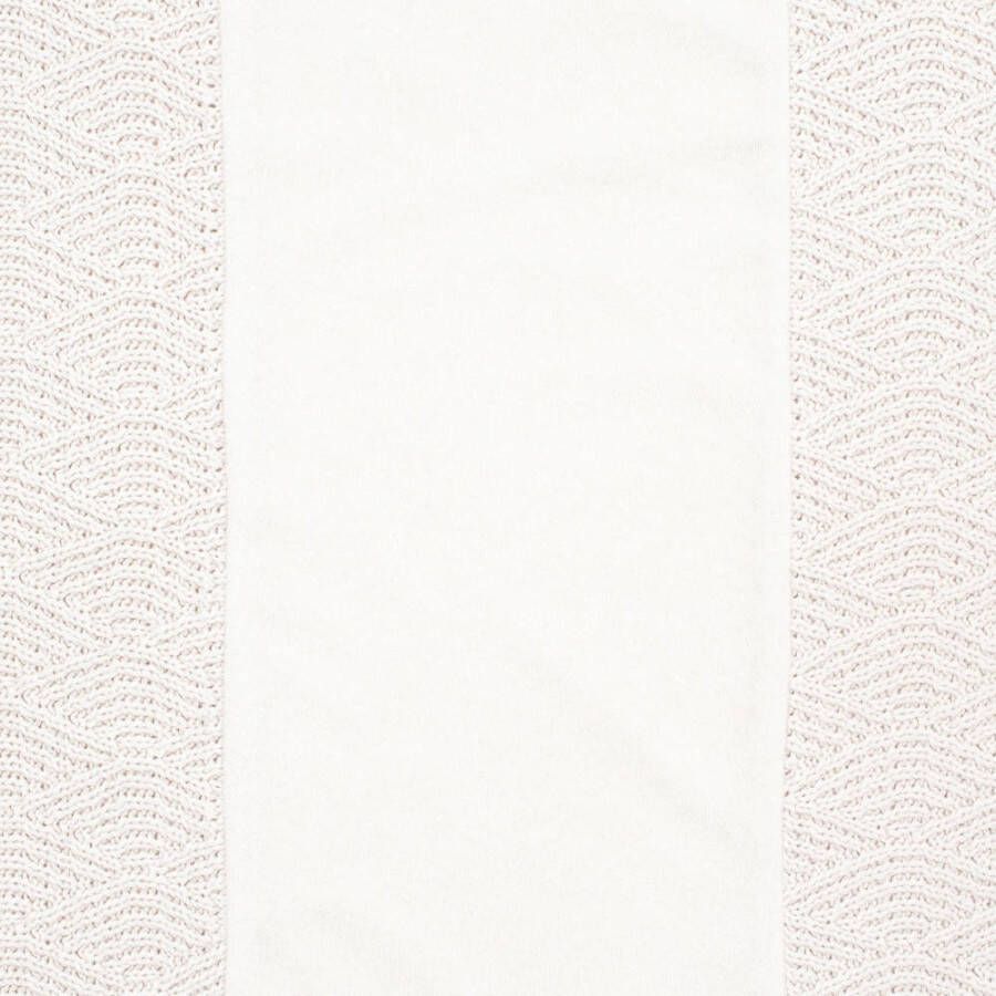 Jollein aankleedkussenhoes 50x70 cm River knit cream white