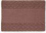 Jollein aankleedkussenhoes 50x70cm Spring knit chestnut Bruin - Thumbnail 2