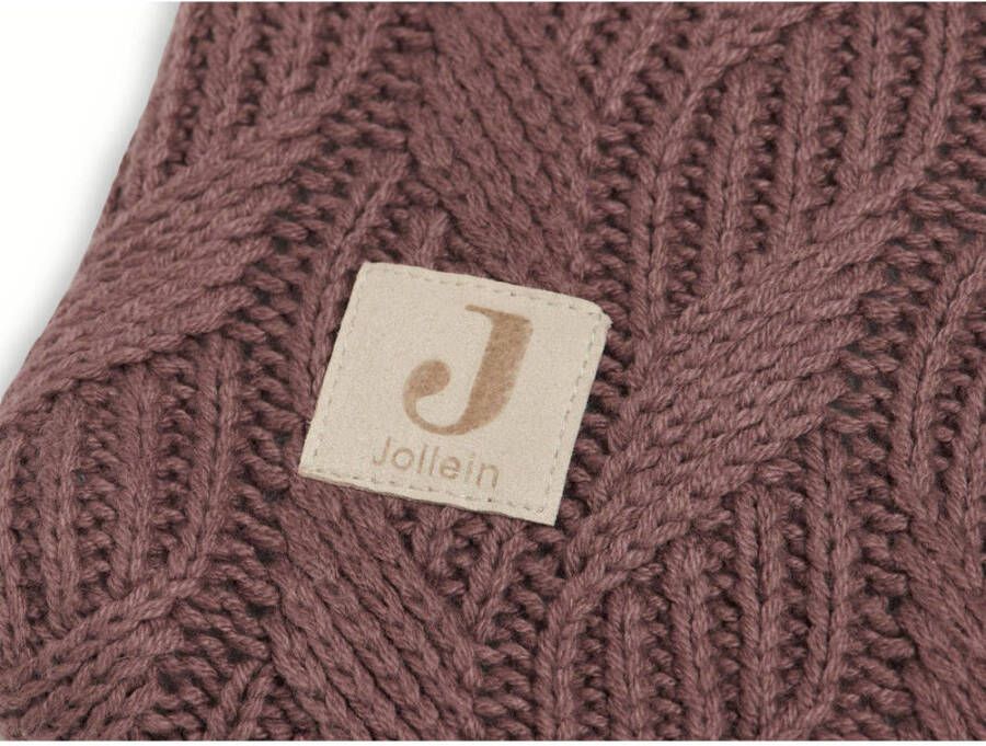 Jollein XL aankleedkussenhoes 75x85cm Spring knit chestnut