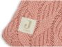 Jollein aankleedkussenhoes 75x85cm Spring knit rosewood Roze Effen - Thumbnail 2