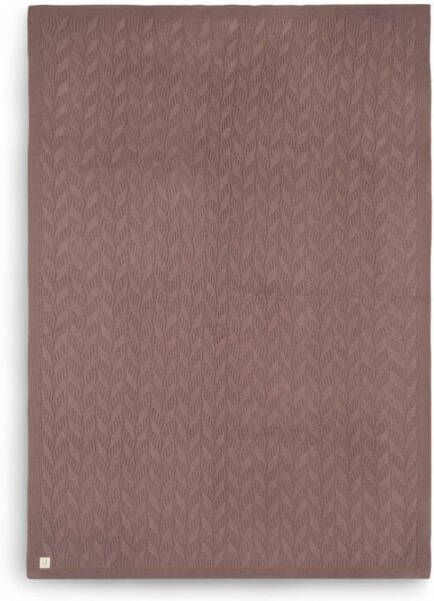 Jollein baby ledikantdeken 100x150cm Spring knit chestnut