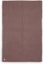 Jollein baby ledikantdeken 100x150cm Spring knit chestnut coral fleece - Thumbnail 2