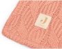 Jollein baby ledikantdeken 100x150cm Spring knit rosewood coral fleece - Thumbnail 3