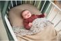 Jollein baby wiegdeken 75x100cm Basic knit nougat Babydeken Beige Effen - Thumbnail 3