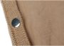 Jollein gebreide aankleedkussenhoes 50x70 cm Pure Knit Biscuit GOTS Bruin - Thumbnail 3