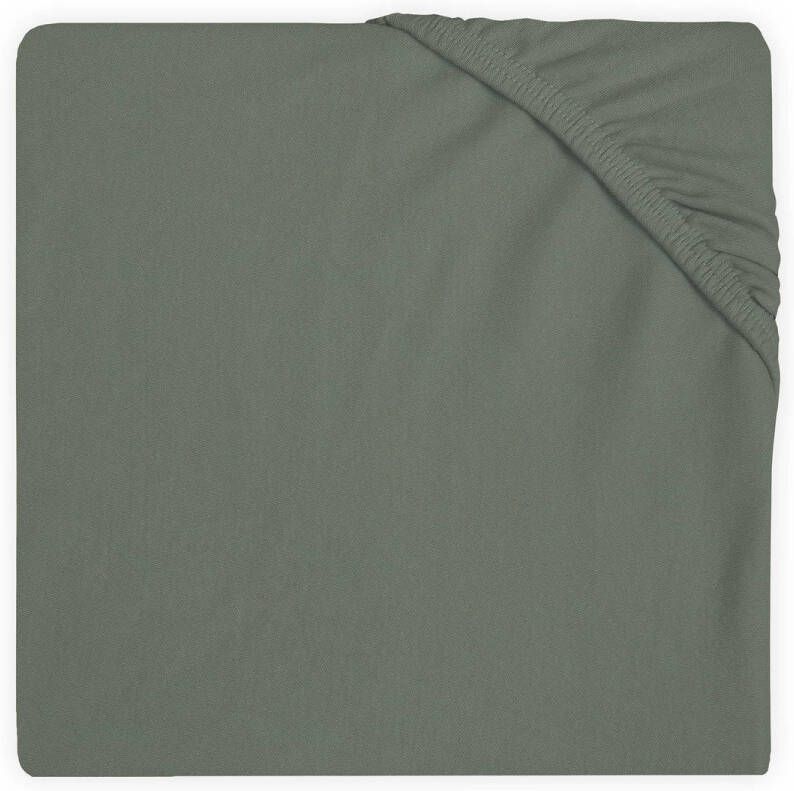 Jollein hoeslaken boxmatras 75x95cm ash green