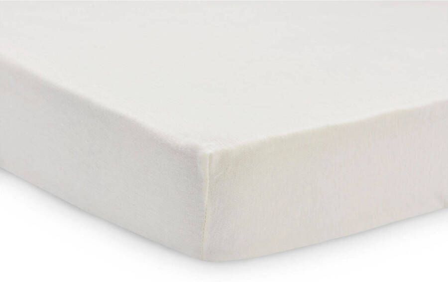 Jollein jersey ledikant hoeslaken 60x120cm set van 2 ivory