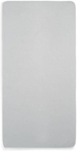 Jollein katoenen hoeslaken wieg 40x80 90cm soft grey