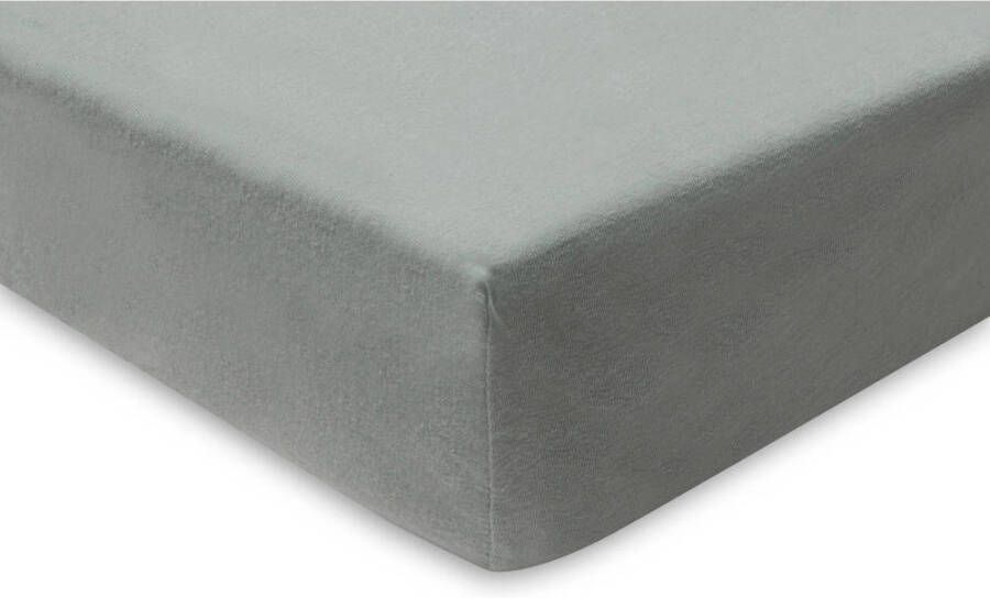 Jollein katoenen jersey juniorbed hoeslaken 70x140cm 75x150cm Ash Green