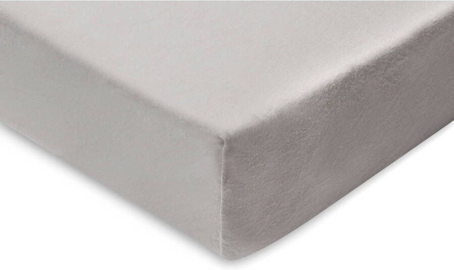 Jollein katoenen jersey juniorbed hoeslaken 70x140cm 75x150cm Nougat