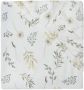 Jollein katoenen wieg hoeslaken Wild Flowers 40 50x80 90cm wit beige grijs - Thumbnail 3
